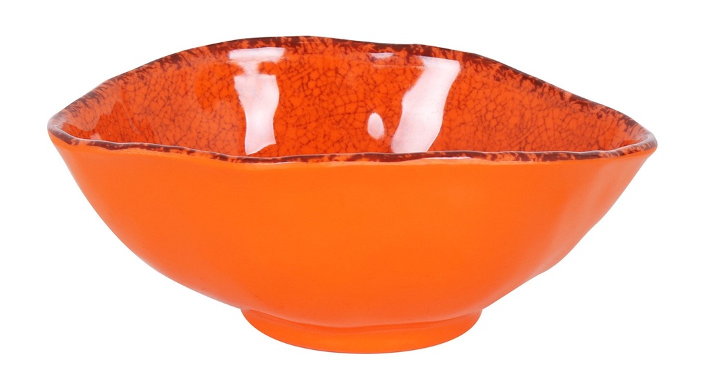 #-48- BOWL NARANJA 75cl GUAYABA 20.5x17.x8cm
