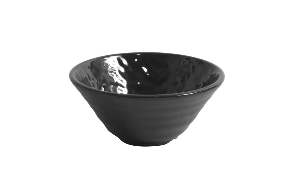 [B885125R] ROUND BLACK MAMBA BOWL ø12.6x5.5cm