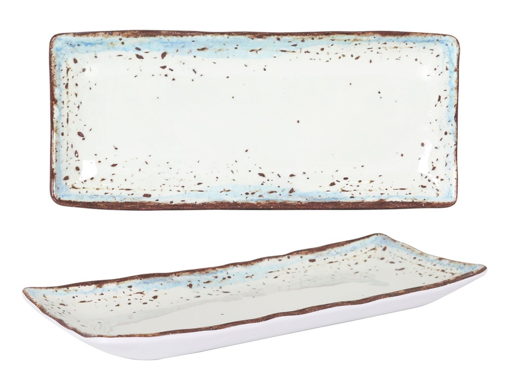 #-24- RECT. TRAY MESSINA 28x12x2cm