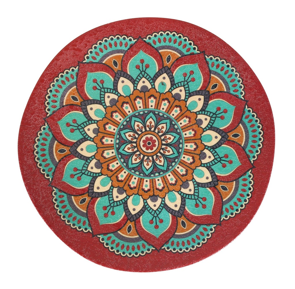 [B100V004E] FLAT PLATE STREGA RAJPUT ø27x2cm