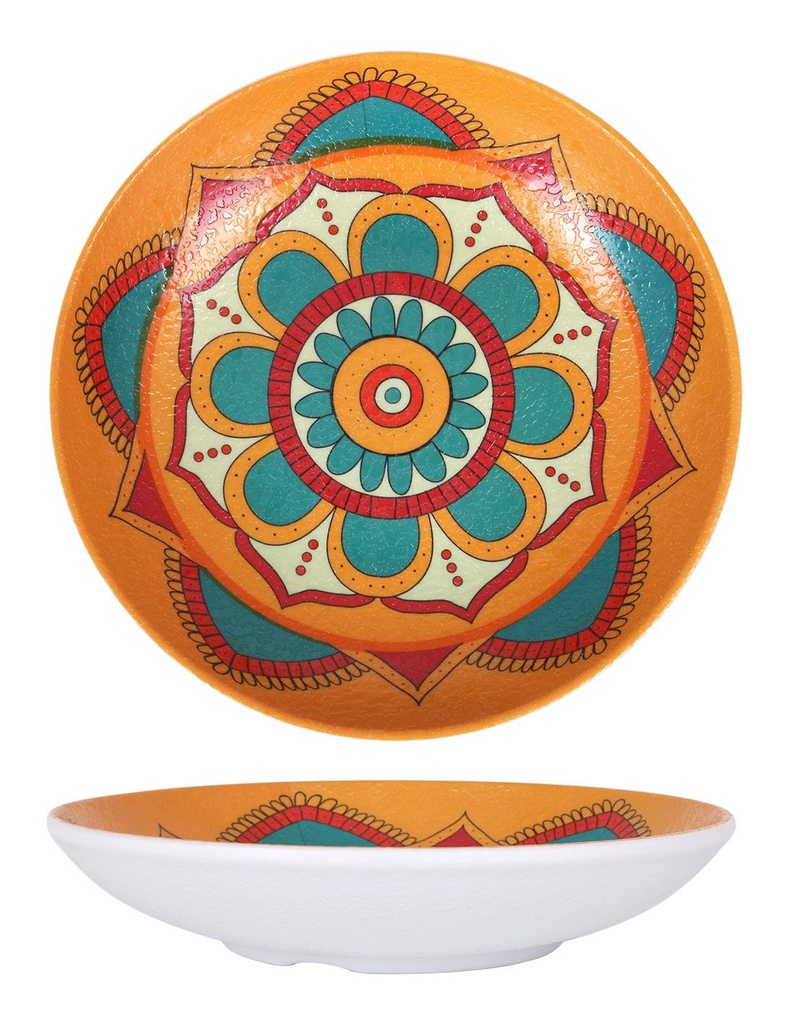 [B100V012E] #-12- DEEP PLATE KORIO RAJPUT ø23x4.5cm