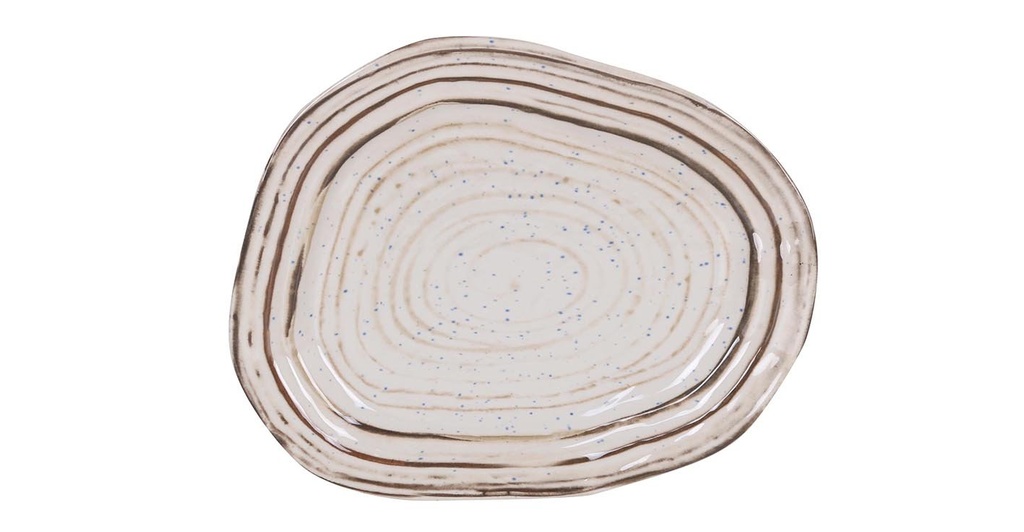 [B885386A] #-48- RECTANGULAR TRAY ANTIGO TIVOLI24x1