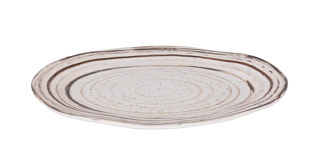 [B885387A] #-36- OVAL TRAY ANTIGO TIVOLI 31x23.5x2.
