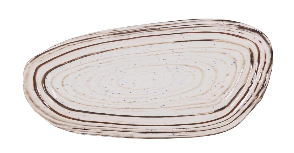 [B885385A] #-36- RECTANGULAR TRAY ANTIGO TIVOLI36x1