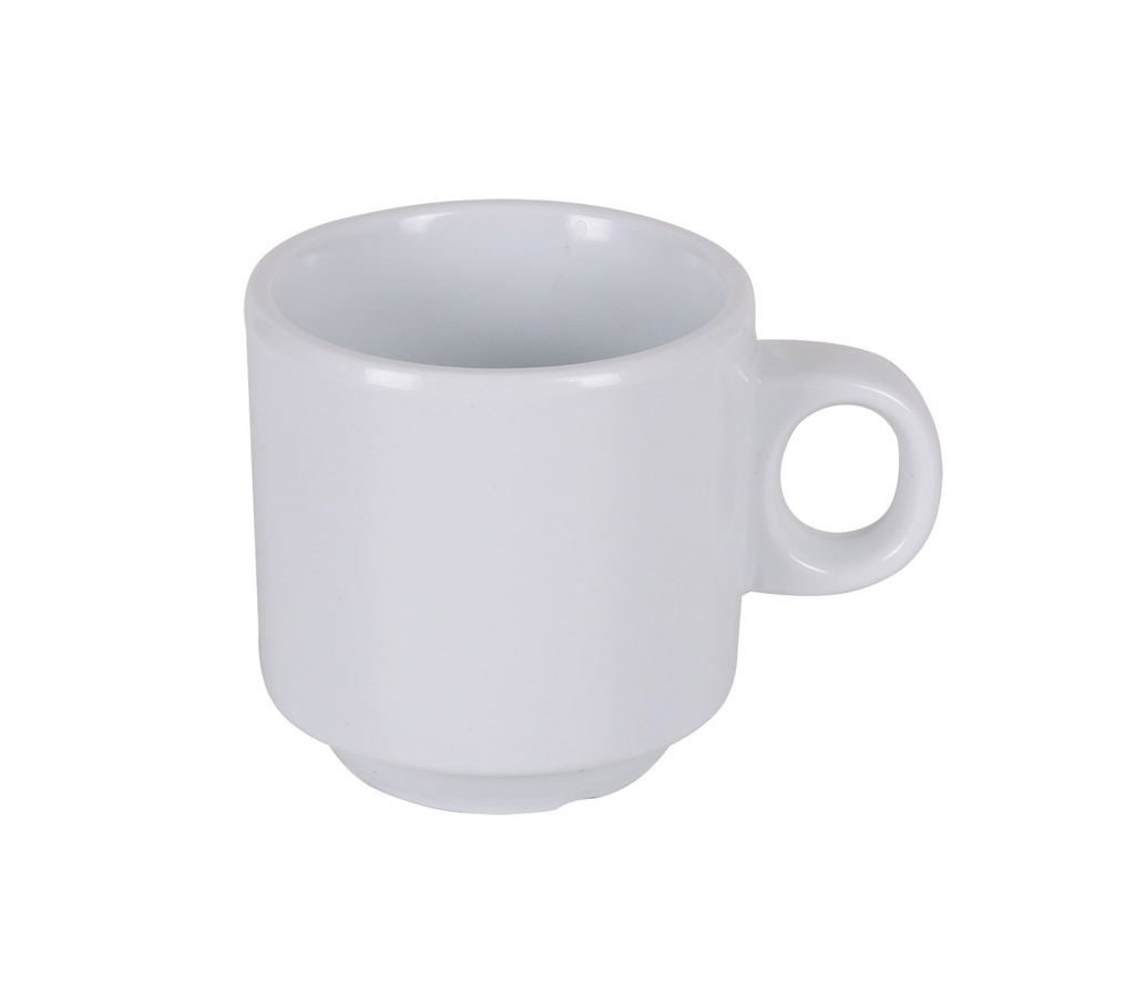 TAZA CAFE IRIS BLANCA ø5.5x5.5cm