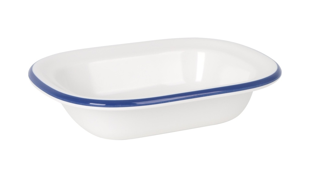 BOWL RECTANGULAR SOTAVENTO FILO AZUL 20x15x5cm