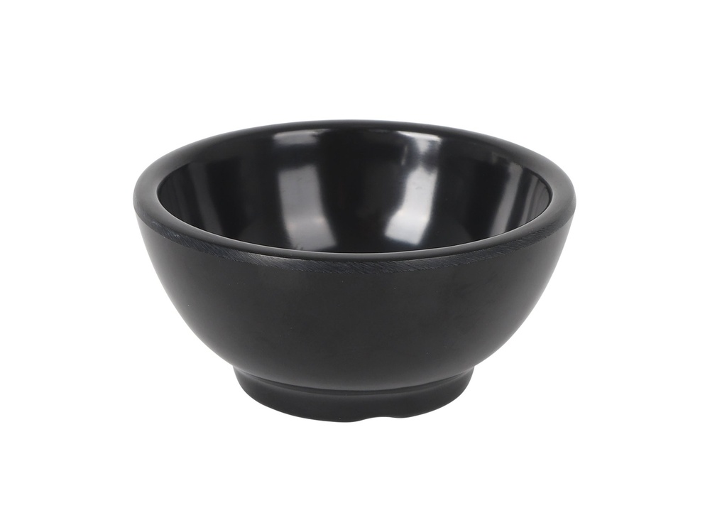 [B100V426B] BOWL NEGRO SOTAVENTO 9.5x4.5cm