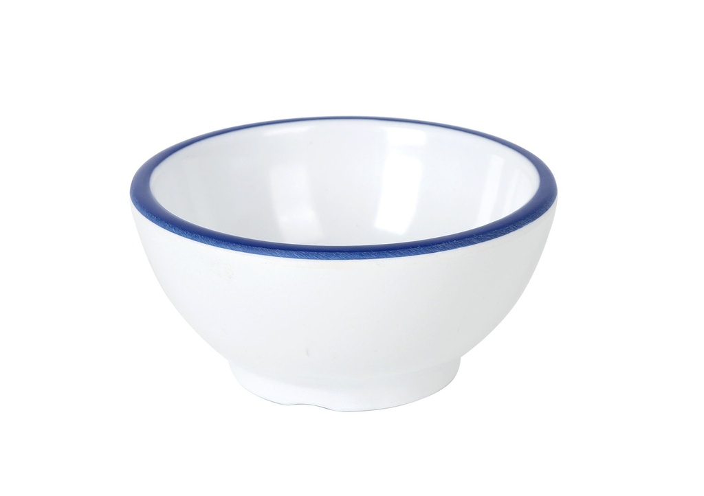 [B100V426C] BOWL SOTAVENTO FILO AZUL 9.5x4.5cm