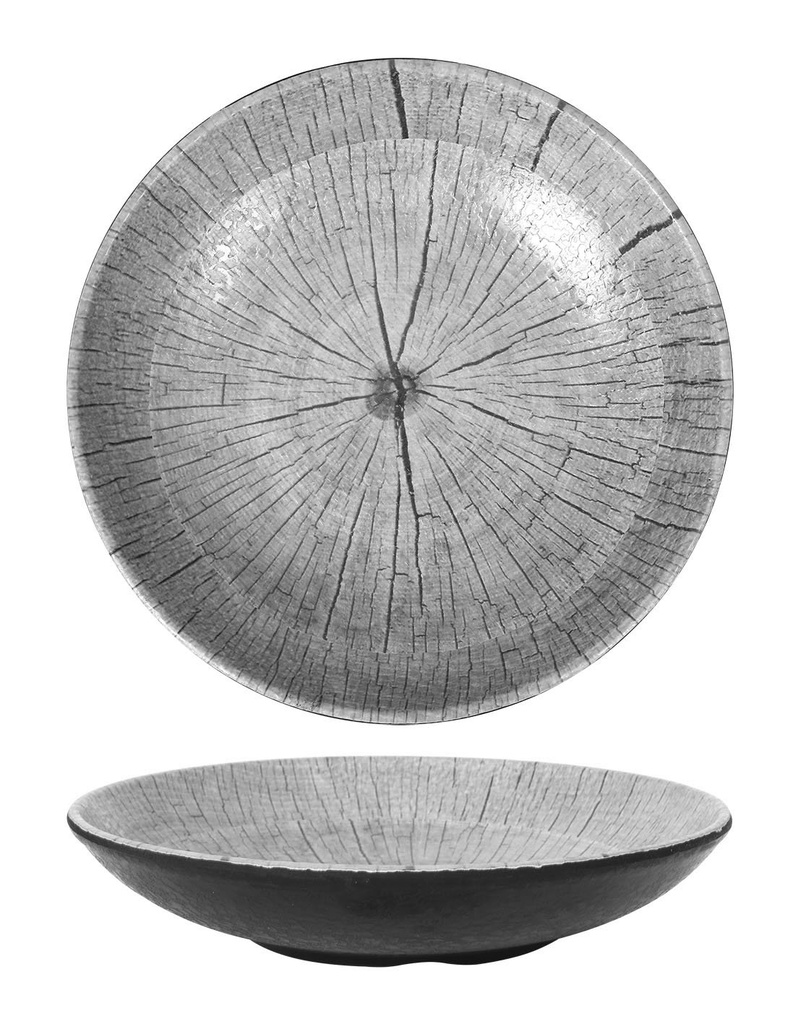 [B100V012B5] # -12- PLATO HONDO KORIO FOREST 23X4.5CM