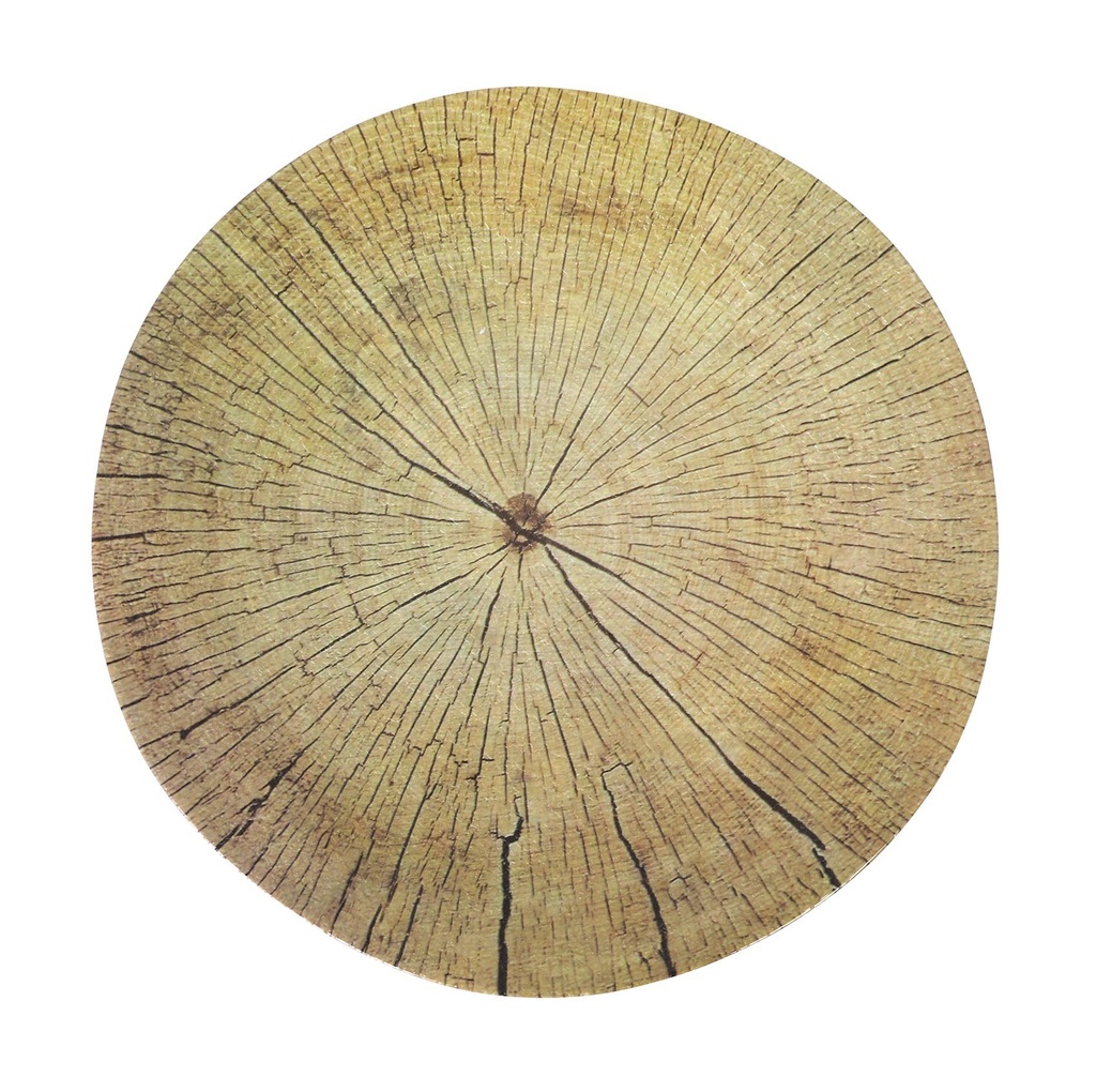 [B100V004B6] DISH LLANO STREGA TREE 27X2CM