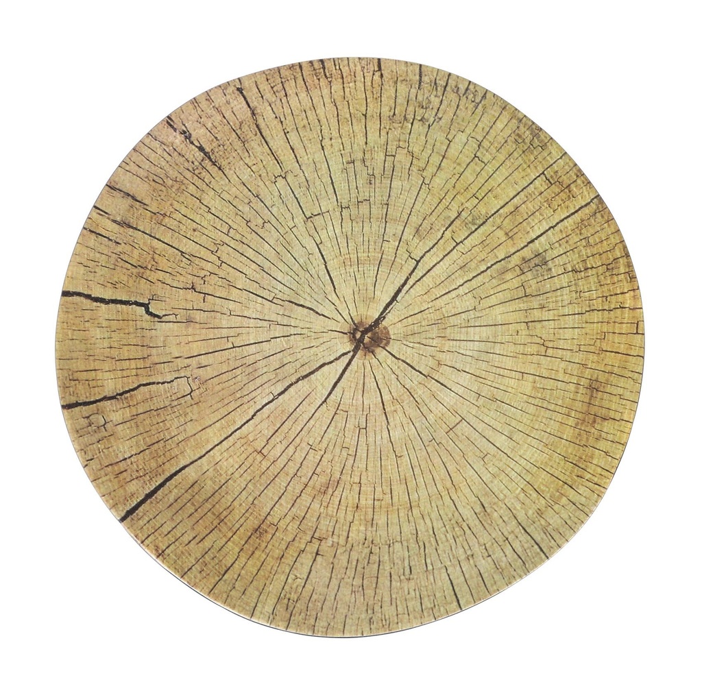 [B100V005B6] DISH LLANO ST TREE 24X2CM