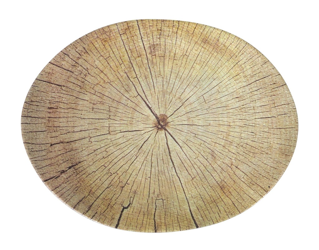 # -12- BANDEJA OVAL ST TREE 31X24X2,5CM