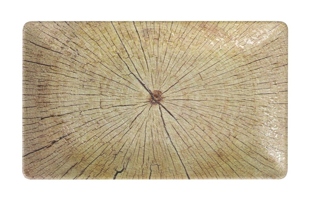 [B100V111B6] BANDEJA MING III TREE 25X15X2CM
