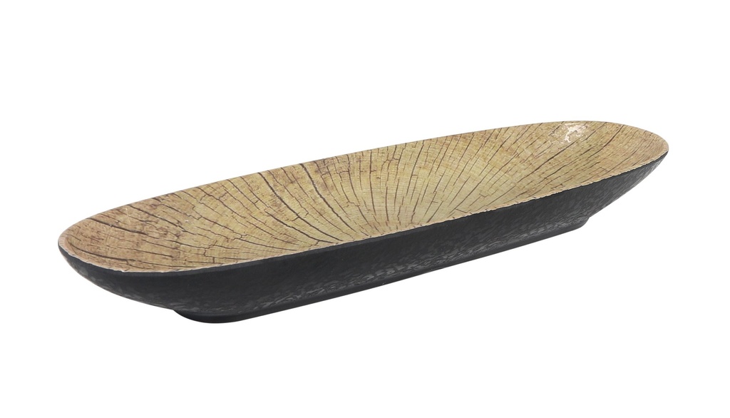 [B100V404B6] TRAY CROQUETTE TREE 33X9X4CM