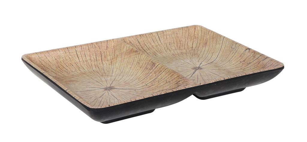[B100V414B6] BOWL DOBLE TREE 16X12X2.5