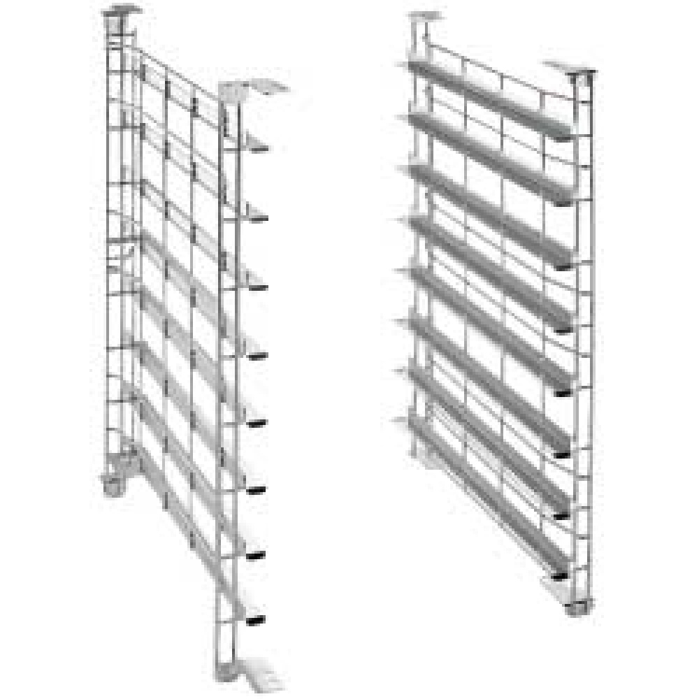 Estructura (Dx &Izq) bandejas 600x400, para hornos 10x GN 1/1