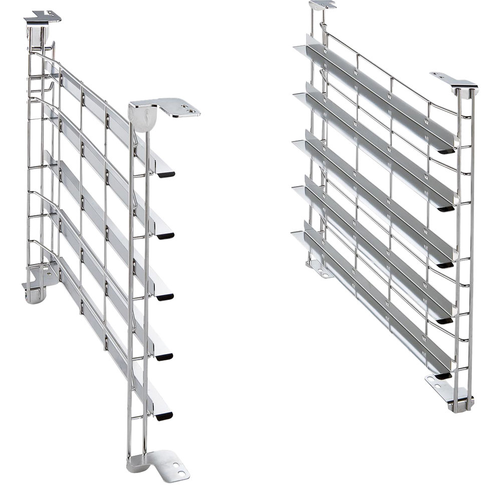 Estructura (Dx &Izq) bandejas 600x400, para hornos 6x GN 1/1