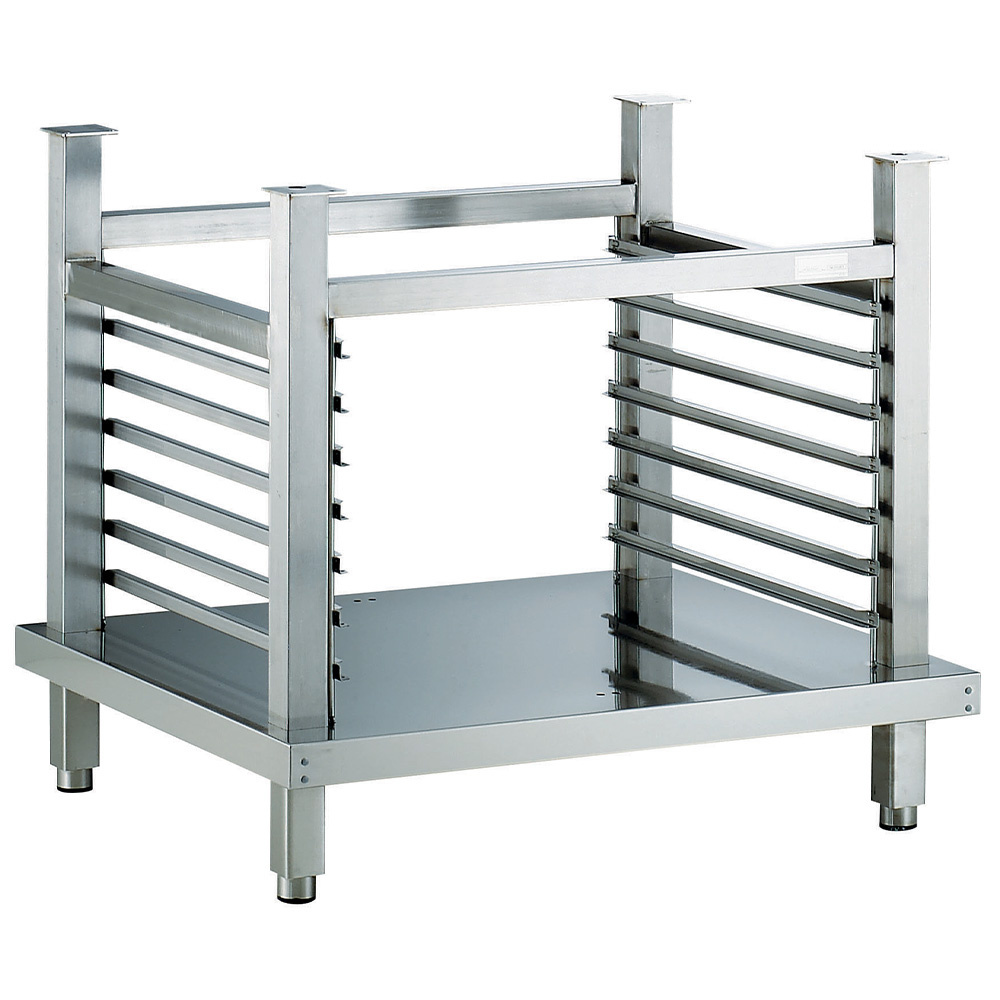 Soporte con estructura para platinas, horno 6 & 10x GN 1/1