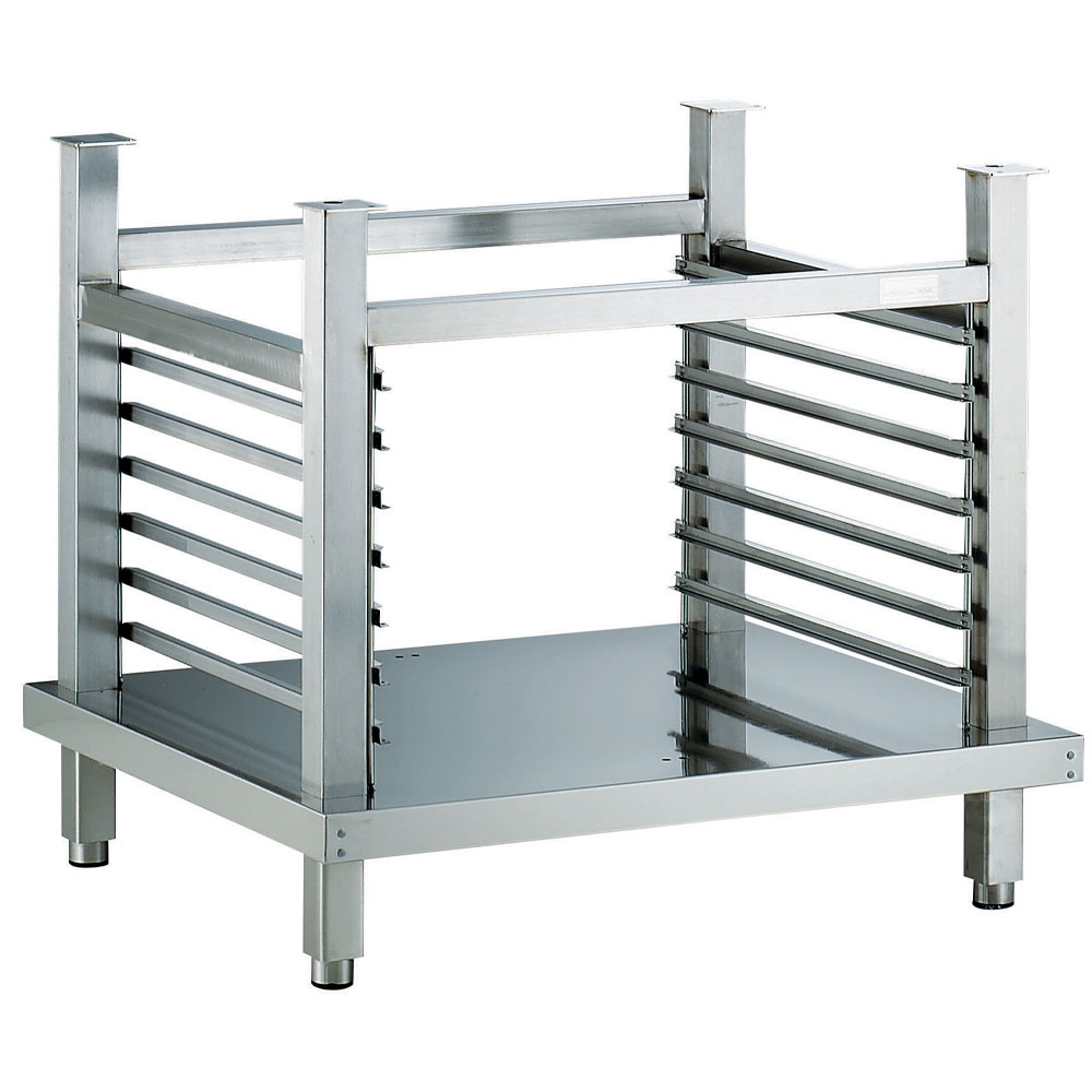 Soporte con estructura para platinas, horno 10x GN 2/1