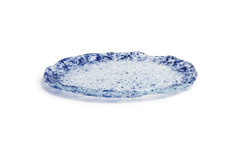 COBALT BREAD PLATE  ø15x1cm (5mm)