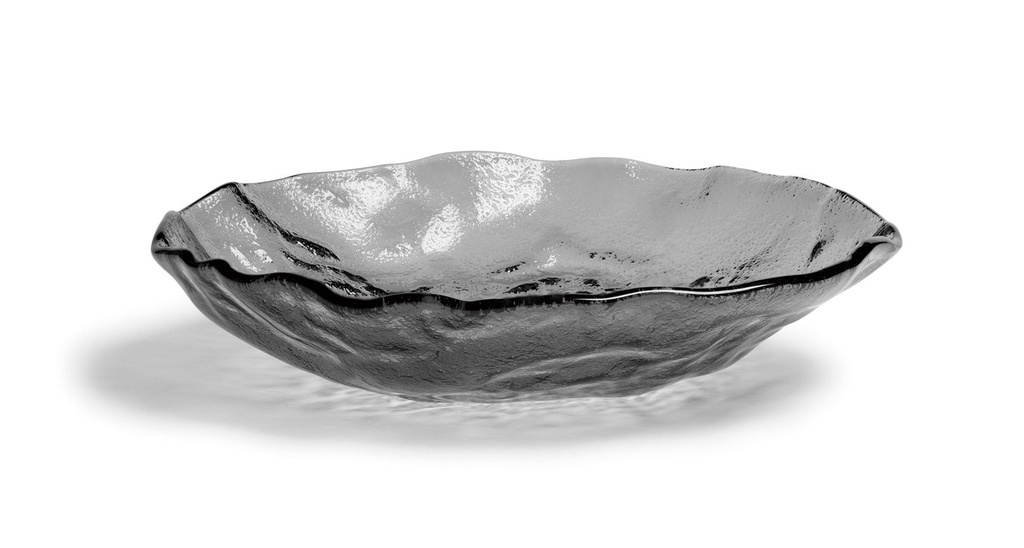 BLACK SALAD BOWL ø25x5cm (5mm)