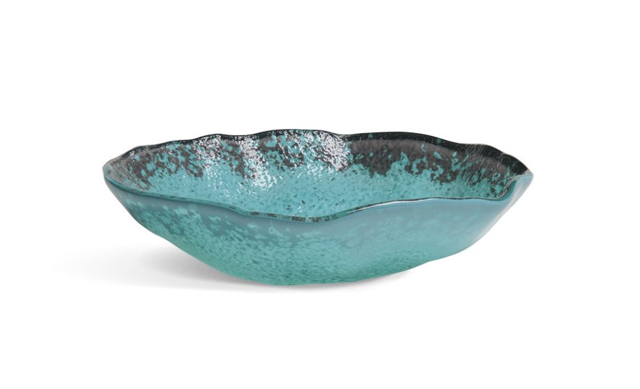 TURQUOISE BOWL ø20x6cm (5mm)