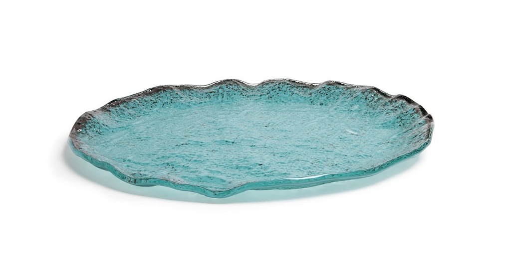 [P605030C] PLATO TURQUESA ø28x2cm (5mm)