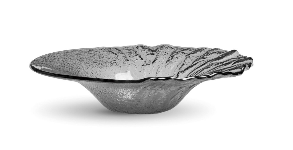 [P605041A] PLATO PASTA PRAVIA NEGRO ø24x5.5cm (4mm)