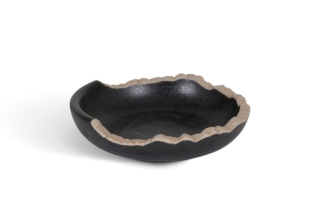 #-24- PLATE ROUND STONEWARE ø16x5cm