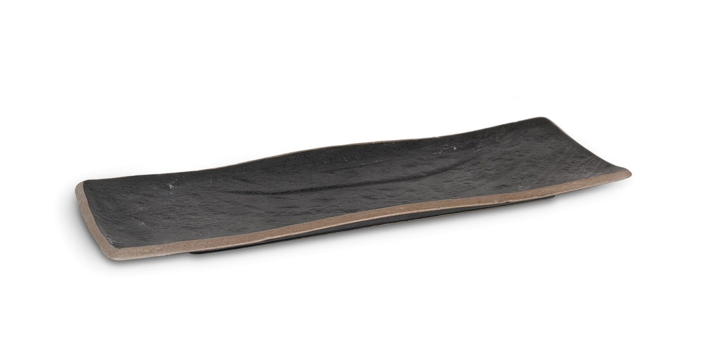 [P965013] #-16- BANDEJA REC. STONEWARE 36.5x12.5x2cm