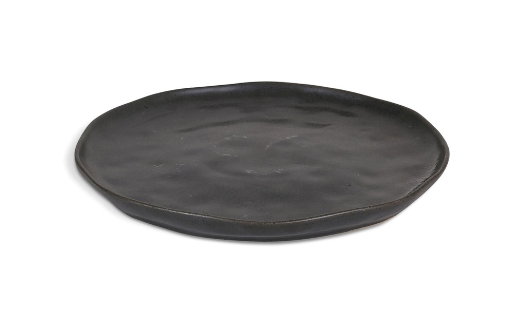#-18- PLATE ROUND STONEWARE ø26x2cm