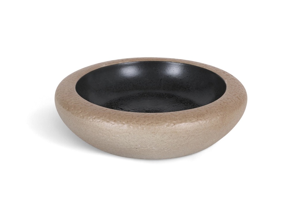 #-12- PLATE ROUND STONEWARE ø22x6cm