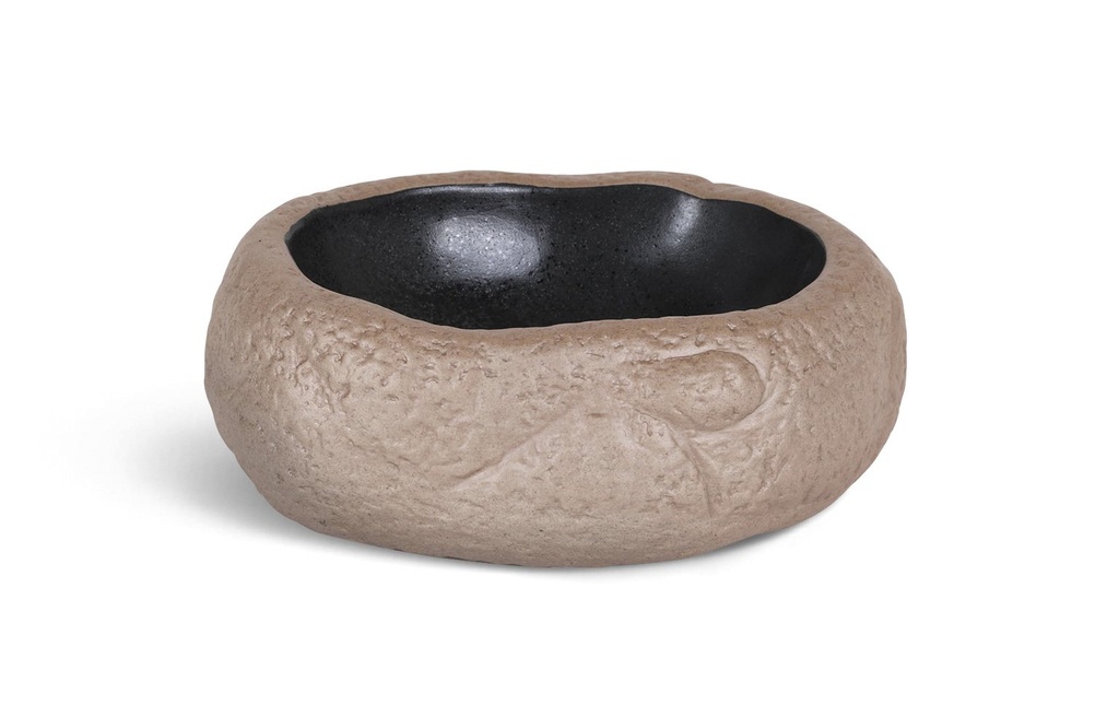 [P965002] #-12- PLATO  STONEWARE 22x19x9cm