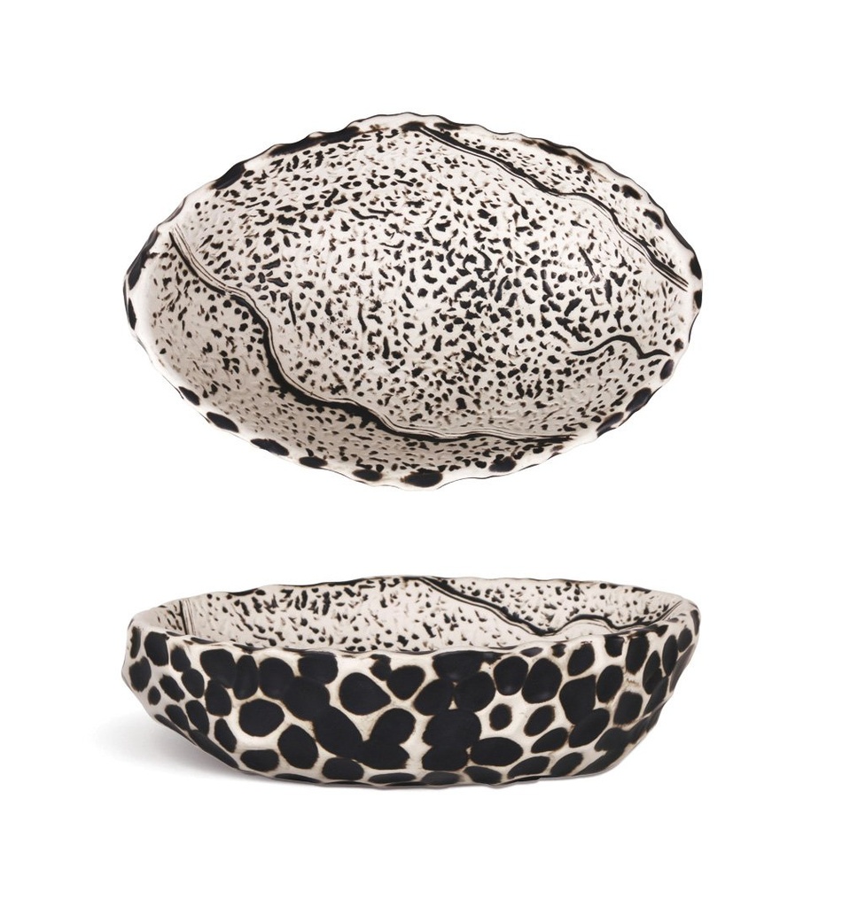 #-12-  BOWL RECTANGULAR TEIDE 23x15x6cm