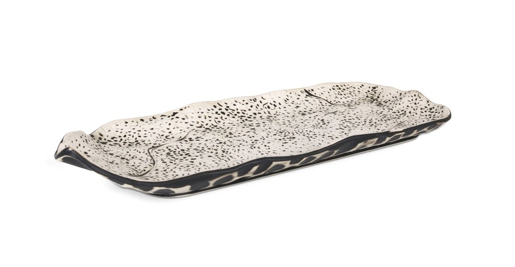 #-24- RECTANGULAR TRAY TEIDE 35x13x4cm