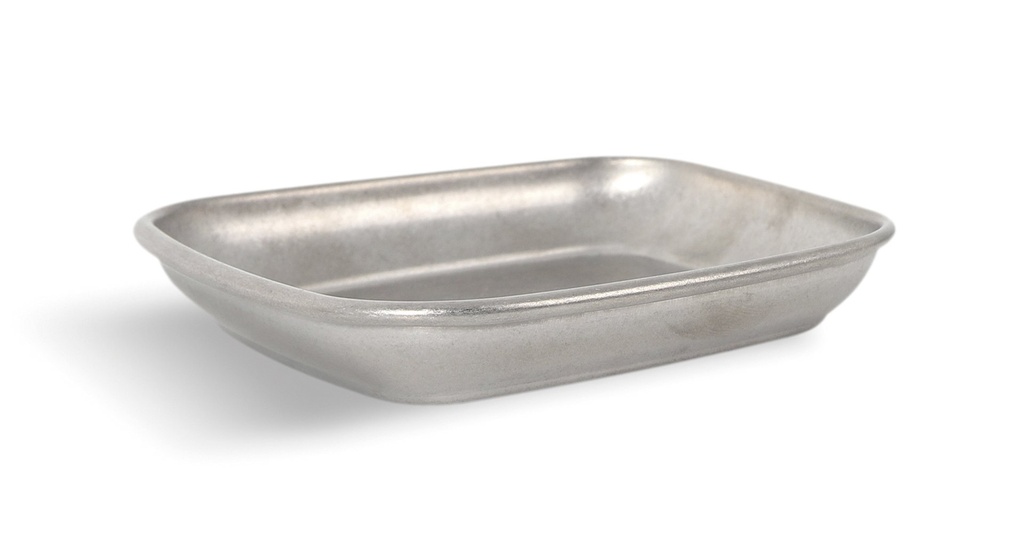 #-288- BOWL PLATA VIEJA INOX VINTAGE 9x9x1.5cm