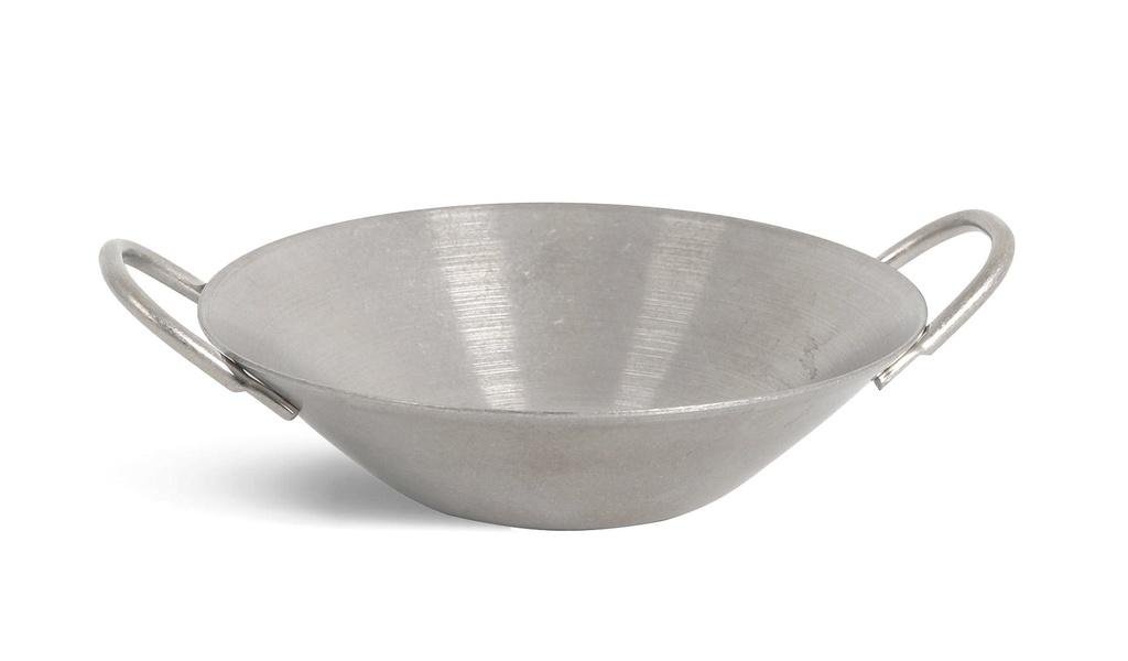 #-192-CAZUELITA PLATA VIEJA INOX VINTAGEø9x2cm8cl