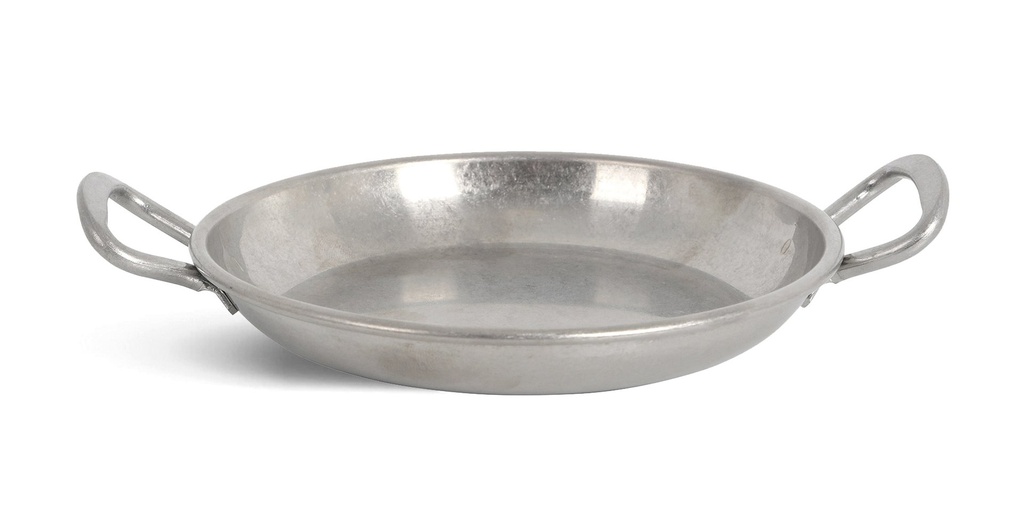 #-96- CAZUELITA PLATA VIEJA INOX VINTAGE ø14x2cm