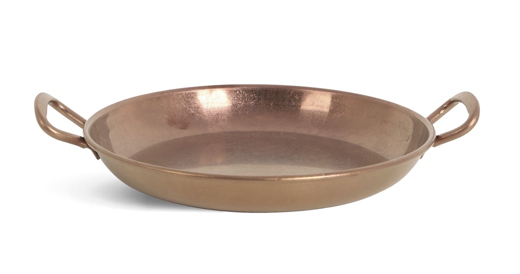 #-72- CASSEROLE OLD COPPER INOX VINTAGEø