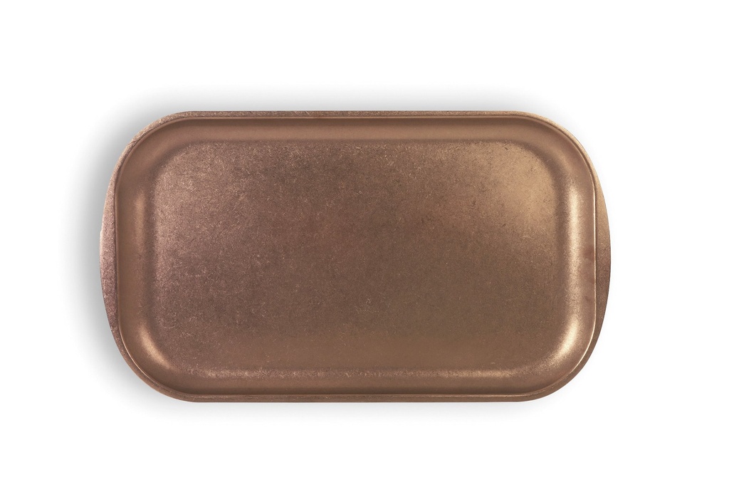 #-24-BANDEJA COBRE VIEJO INOX VINTAGE41.5x23.5x1.