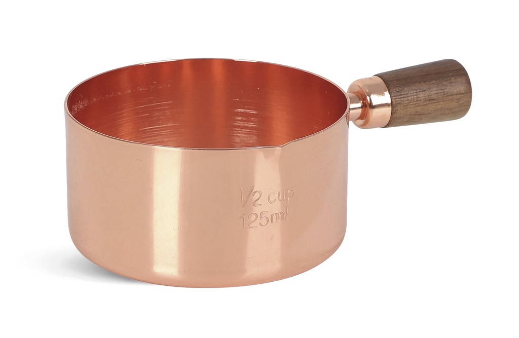 #-144- SALSERA COBRE INOX VINTAGE 7X3.5cm 12.5cl