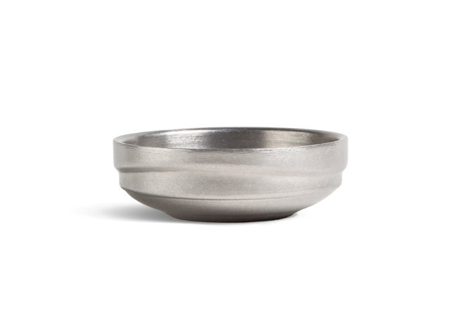 #-72- BOWL OLD SILVER INOX VINTAGE ø9x3c