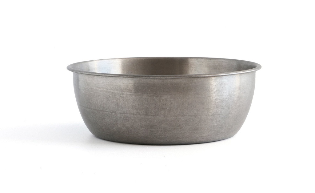 #-72-BOWL PLATA VIEJA INOX VINTAGE ø14.5x5cm60cl