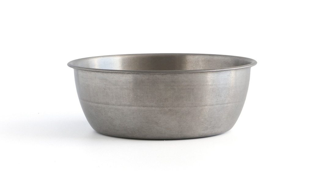 #-72- BOWL OLD SILVER INOX VINTAGE ø13.5
