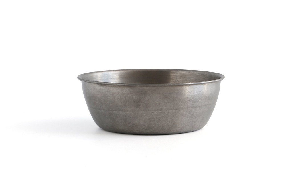#-72- BOWL OLD SILVER INOX VINTAGE ø10.5