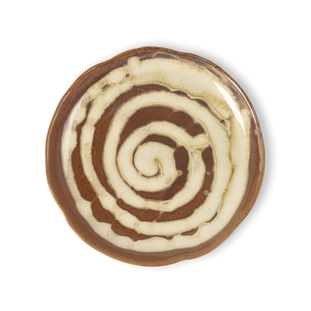 [P1505003] #-48- DESSERT PLATE PAMPA ø16x1.5cm