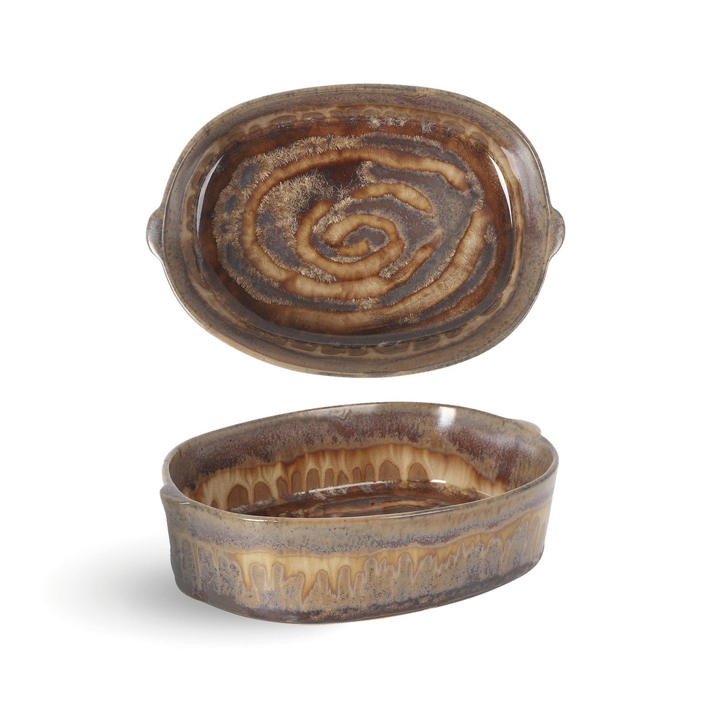 #-24- OVAL TRAY DARIYA 17x12x4.5cm