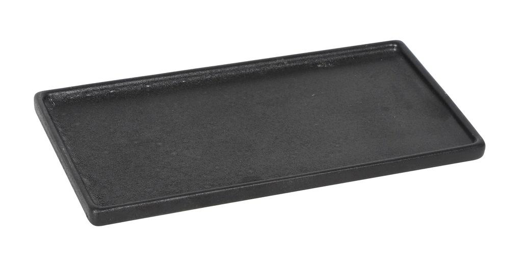 [P997116B] #-48- BLACK REC. TRAY KARASAWA 20x10.5x1