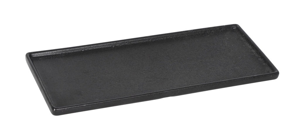 #-24- BANDEJA RECT NEGRA KARASAWA 26x10.5x1.5cm