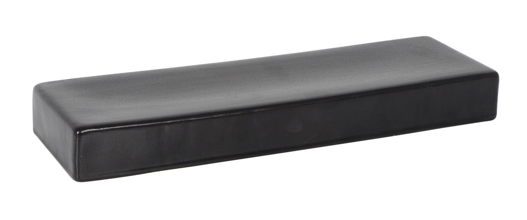 #-12-PLATAFORMA RECT. NEGRA KARASAWA 33x10x4cm